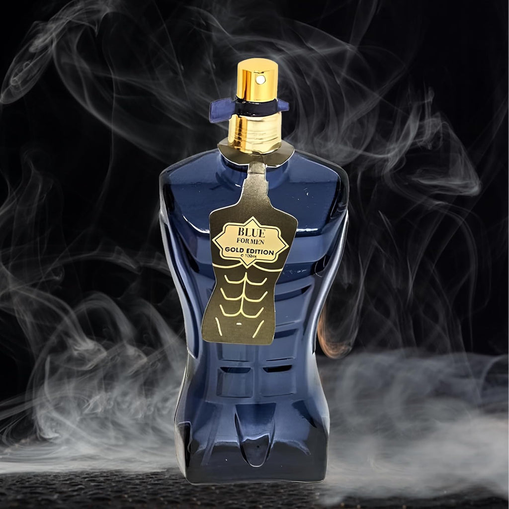 Blue For Men Cologne Fragrance Collection – Gold, Ultra, and Noir Editions