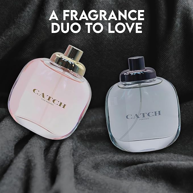 Catch For Men & Catch For Women - Perfume Cologne Set - Inspired by Coach