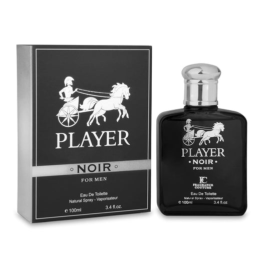 OPEN BOX - Player Noir Mens Cologne - 3.4oz - Inspired by Polo Black