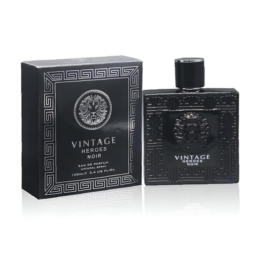 Vintage Heroes Noir Cologne - 3.54oz - Men's Fagrance - Inspired by Eros