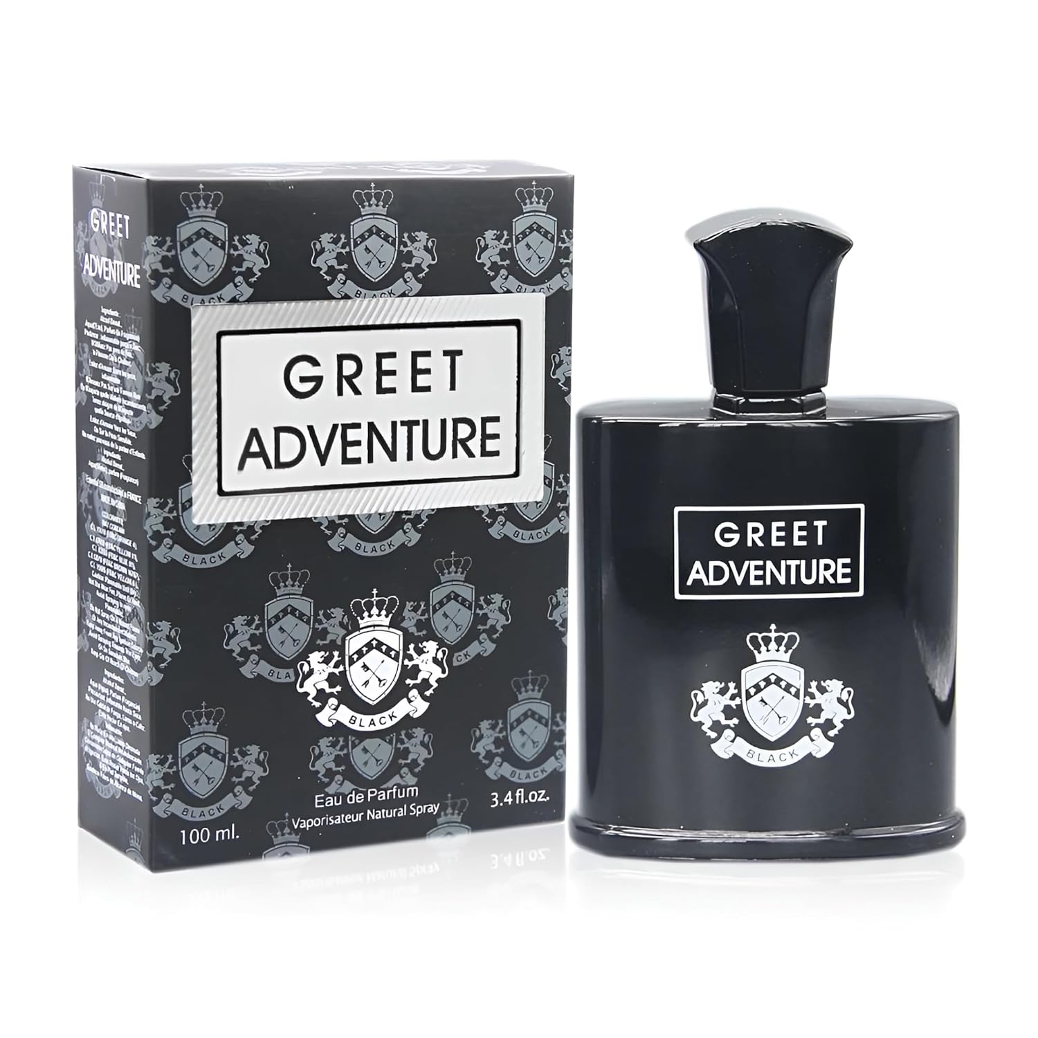 Greet Adventure Cologne For Men - 3.4oz - Inspired by Creed Aventus