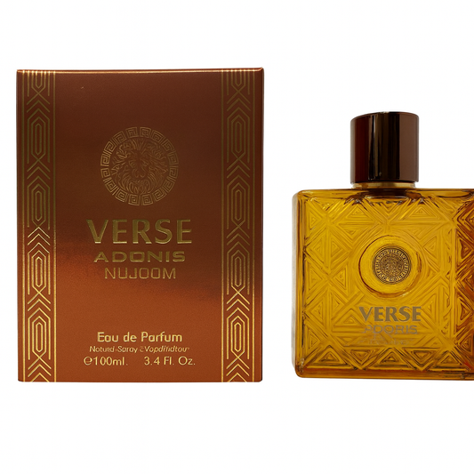 Verse Adonis Nujoom Cologne - 3.4oz - Inspired by Versace's Eros Najim for Men