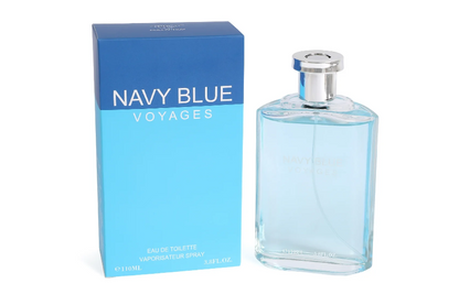 Navy Blue Voyages Cologne 3.4oz - Inspired by Nautica Voyage image 0