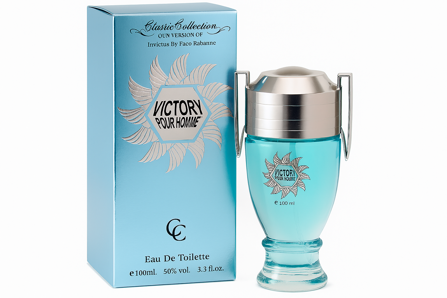 Victory Pour Homme Cologne - 3.4oz - Inspired by Invictus Men's