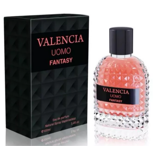 Valencia Uomo Fantasy Eau De Parfum Cologne For Men 100 ML Inspired by Valentino image 0