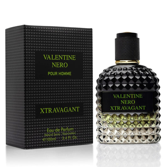 Valentine Nero Xtravagant Cologne for Men - 3.4oz - Urban Collection Inspired by Valentino