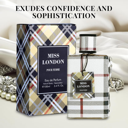 Miss London Perfume for Women 3.4oz - Inspired by Burberry London