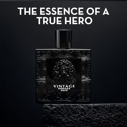 Vintage Heroes Noir Cologne - 3.54oz - Men's Fagrance - Inspired by Eros