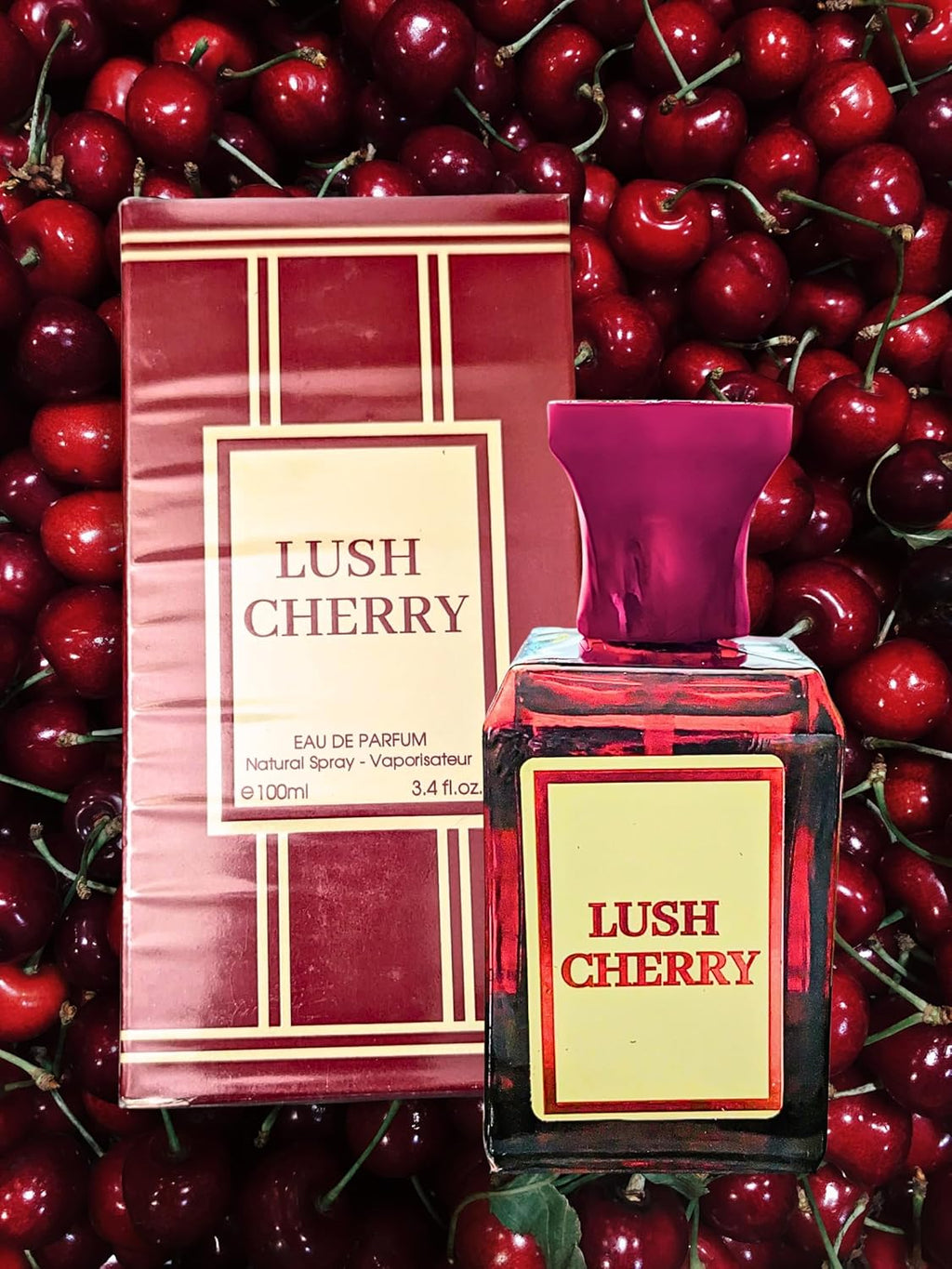 Lush Cherry Unisex Men's & Women's Cologne Perfume - 3.4oz - Inspired by Tom Ford Lost Cherry