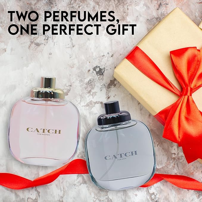 Catch For Men & Catch For Women - Perfume Cologne Set - Inspired by Coach