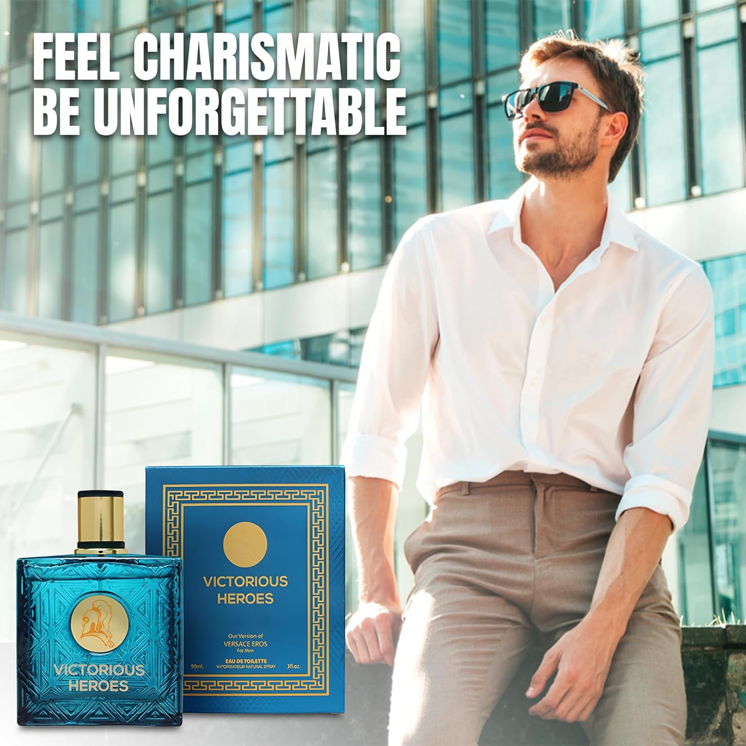 Victorious Heroes Cologne - 3.4oz - Inspired by Versace Eros