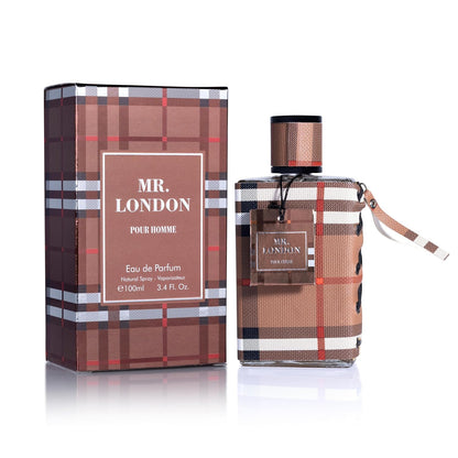 OPEN BOX - Mr. London Cologne - 3.4oz - Inspired by Burberry London for Men