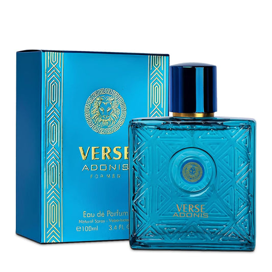 Verse Adonis Cologne 3.4oz 100ml Woody Fruity - Inspired by Eros