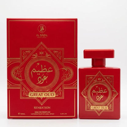 Great OUD Sensation - Arabic Unisex Fragrance - 3.4oz EDP - Inspired by Oud for Greatness