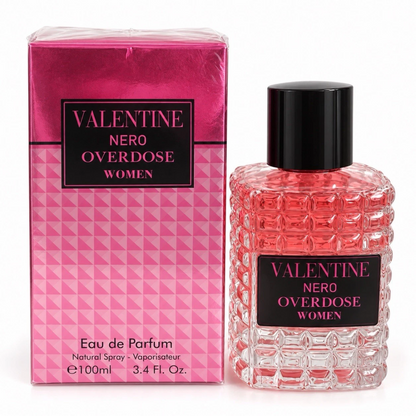 Valentine Nero Overdose Perfume 3.4oz EDP - Inspired by Valentino