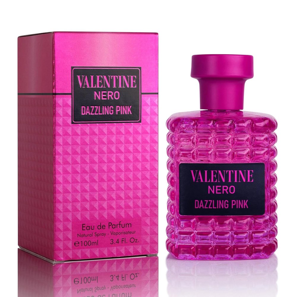 Valentine Nero Dazzling Pink For Women 3.4 FL OZ Eau De Parfume Inspired by Vale image 0