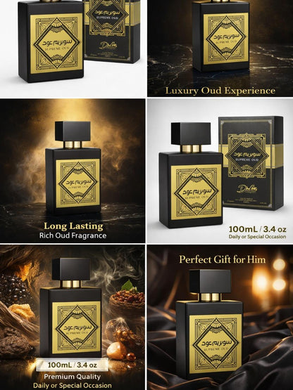 Dubai Essence Supreme OUD Cologne 3.4oz EDP - Men's Fragrance