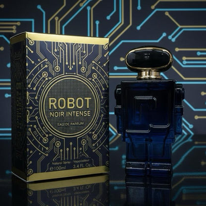 Robot Noir Intense Cologne - 3.4oz EDP - Men’s Fragrance - Inspired by Paco Ra..
