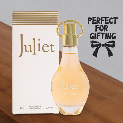 Juliet Perfume for Women – Soft Floral Eau de Parfum – Elegant Romantic Scent – 85ml / 2.9 fl oz