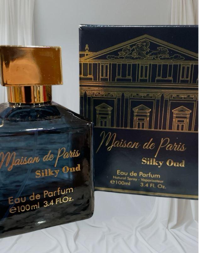 Maison de Paris Silky OUD EDP Unisex Cologne Perfume - Inspired by MFK's Satin Oud