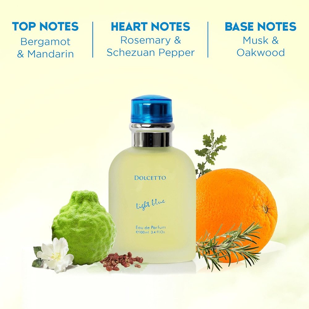 Dolcetto Light Blue Pour Homme Cologne - Inspired by Dolce & Gabbana Light Blue image 1