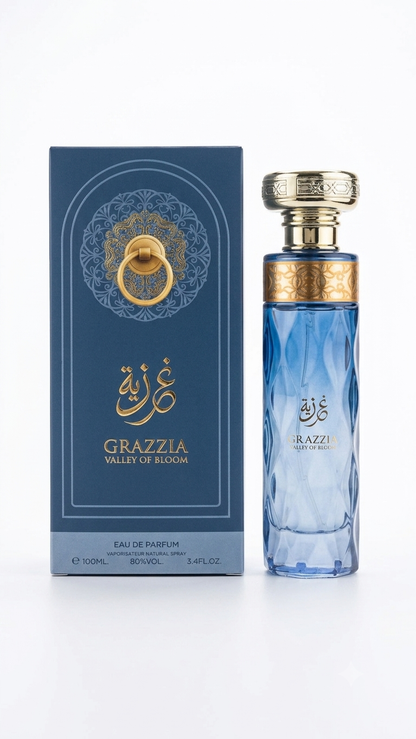 Grazzia Valley of Bloom Cologne Perfume  3.4oz Unisex Fragrance