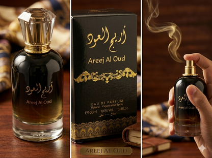 Areej Al Oud - Unisex Cologne perfume Eau De Parfum (100ml) - Men & Women Fragrance