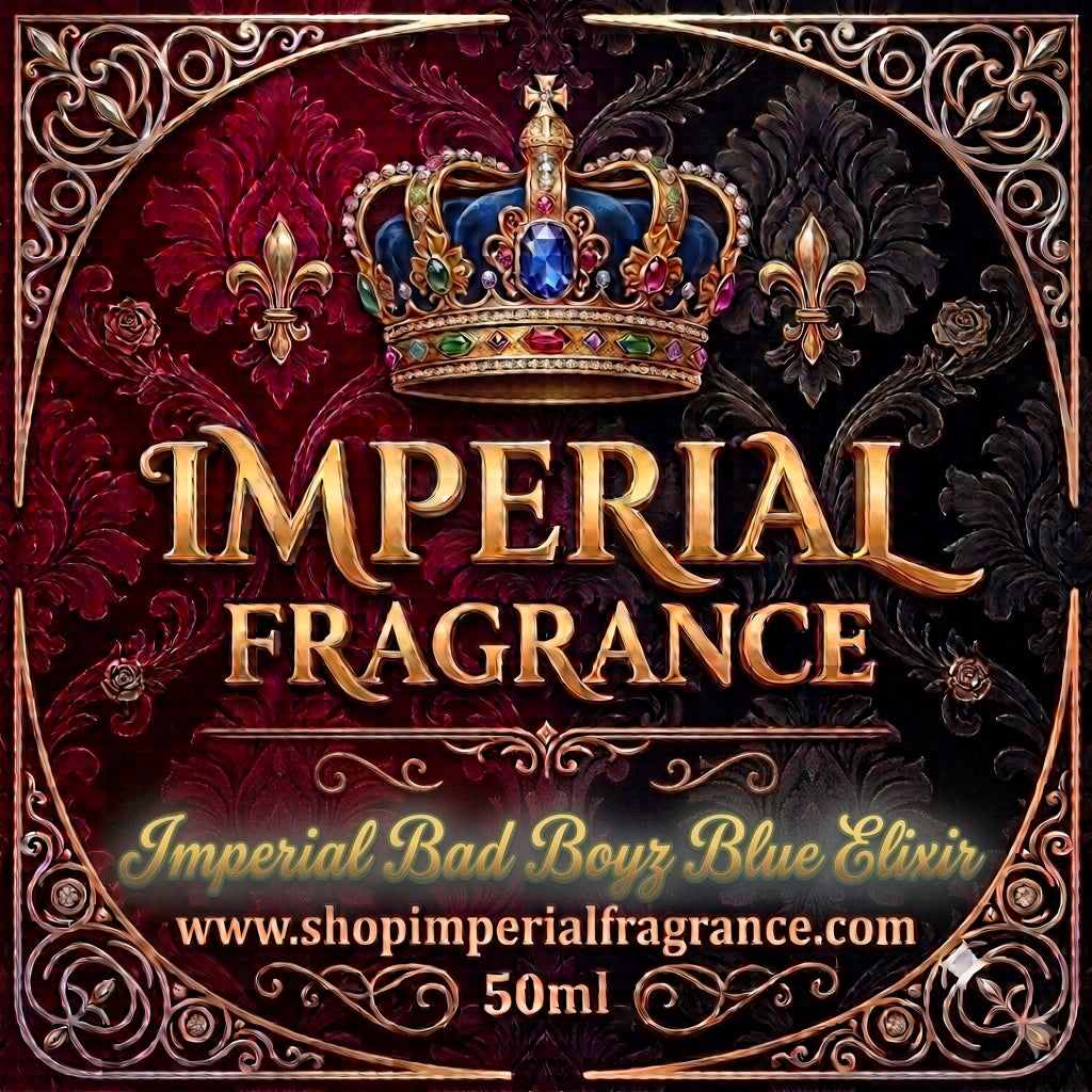IMPERIAL FRAGRANCE - BAD BOYZ BLUE ELIXIR 50ML - OUR VERSION OF CAROLINA HERRERA COBALT ELIXIR