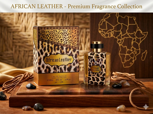 African Leather Unisex Fragrance - 3.4oz EDP - Men's & Women's Cologne perfume