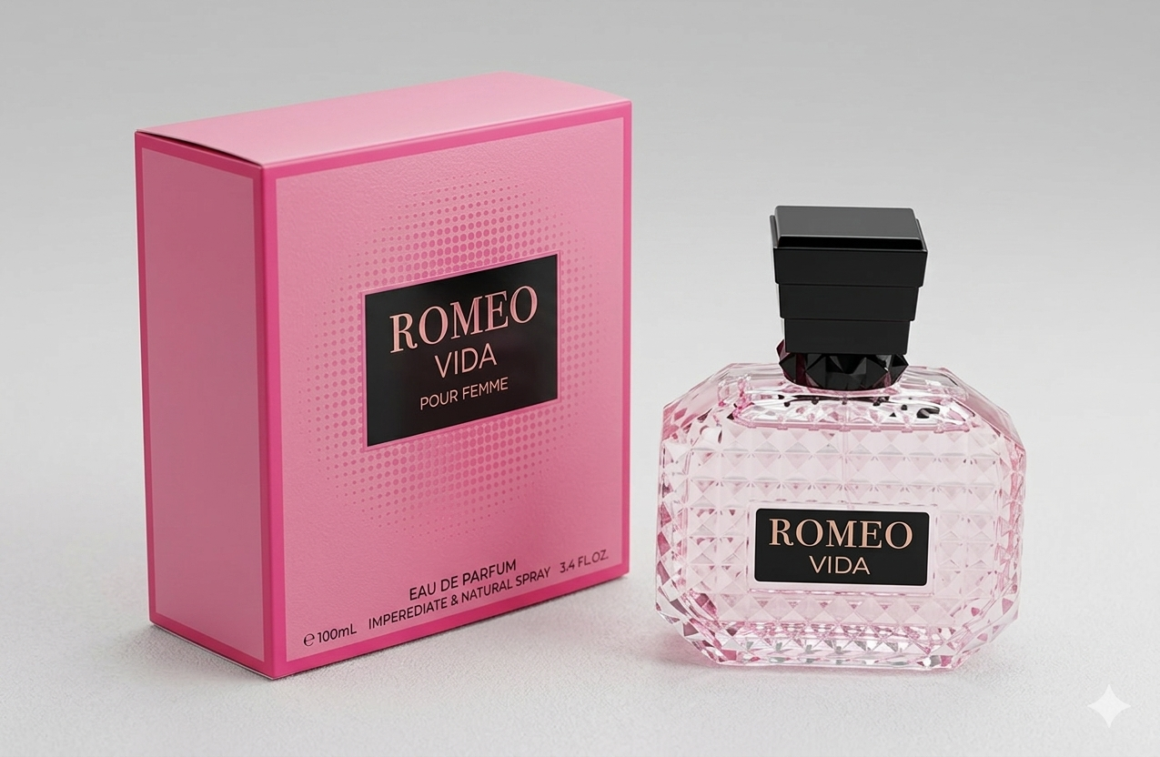 Romeo Vida Perfume - 3.4oz - Women's fragrance inspired by Valentin0