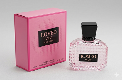Romeo Vida Perfume - 3.4oz - Women's fragrance inspired by Valentin0