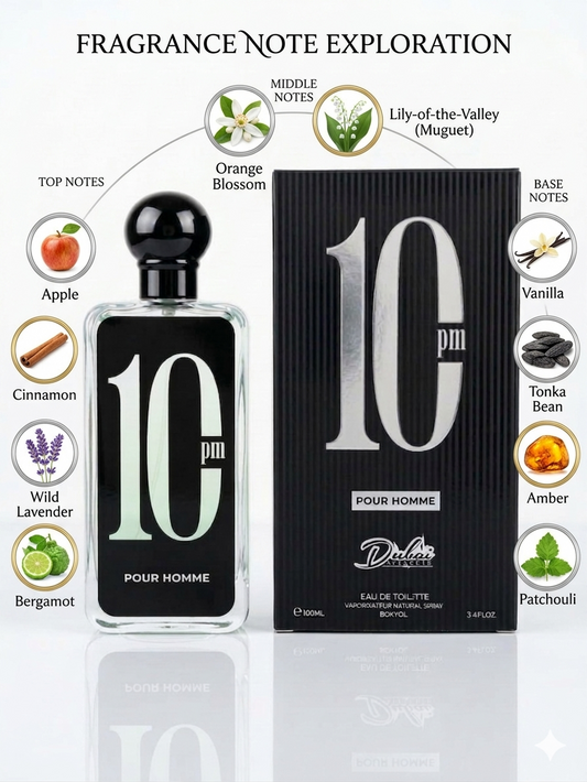 10PM Cologne by Dubai Essence - 3.4oz - Men's Fragrance - Inspired by 9PM