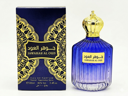 Jawahar Al Oud Cologne Perfume - 3.4oz EDP - Unisex fragrance