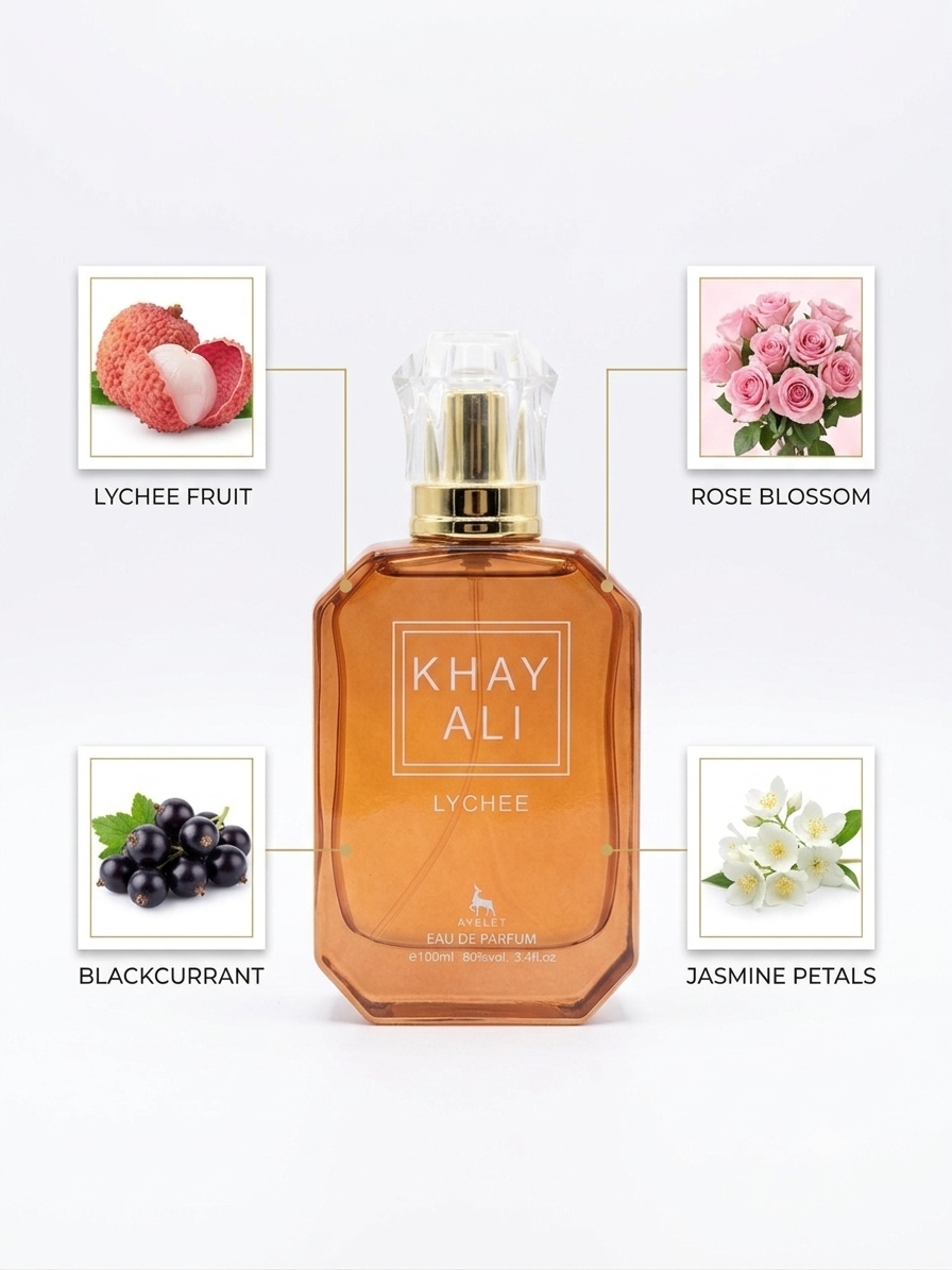 Khayali lychee perfume - 3.4oz - women’s Fragrance inspired by kayali lychee