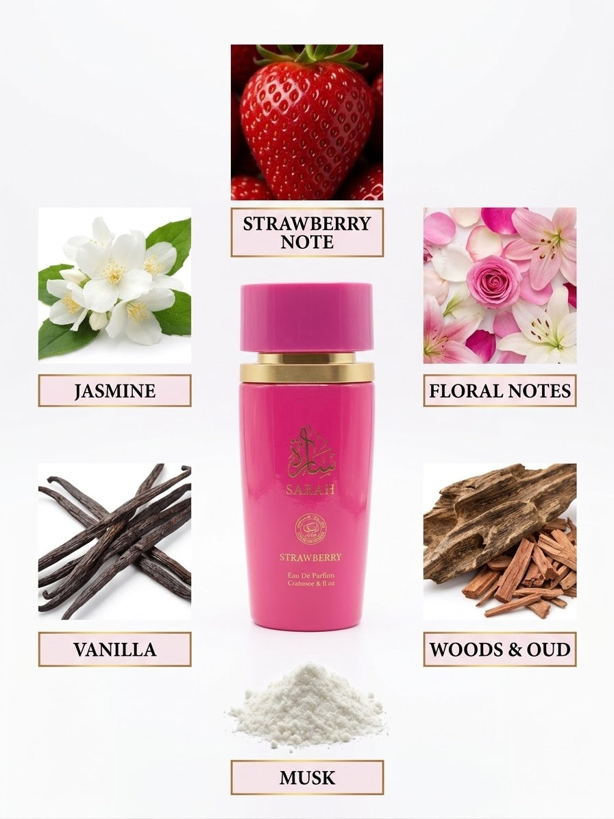 Sarah Strawberry Perfume - 3.4oz EDP