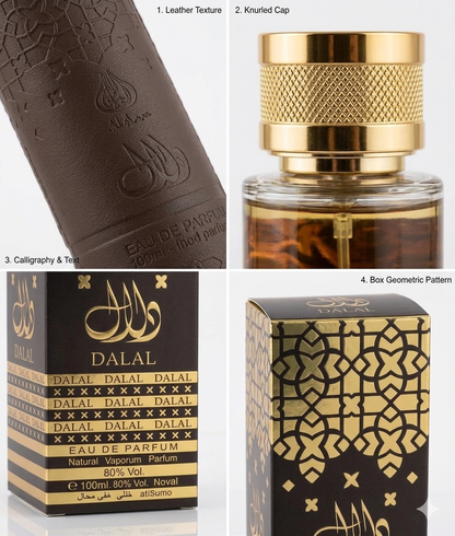 Dalal Arabic Unisex Cologne Perfume 3.4oz EDP