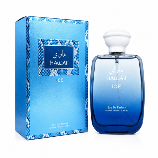 Hawaii Ice Eau de Cologne for Men 3.4 Fl Oz (100ml) – Inspired By Hawas