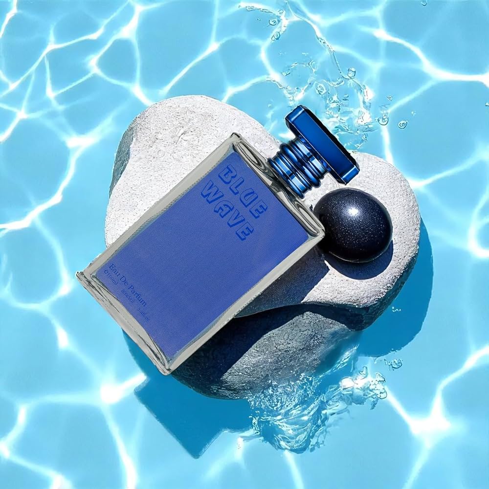 IKA Blue Wave EDP For Men - 100ml | Aquatic Scent Inspired by Ocean Breeze