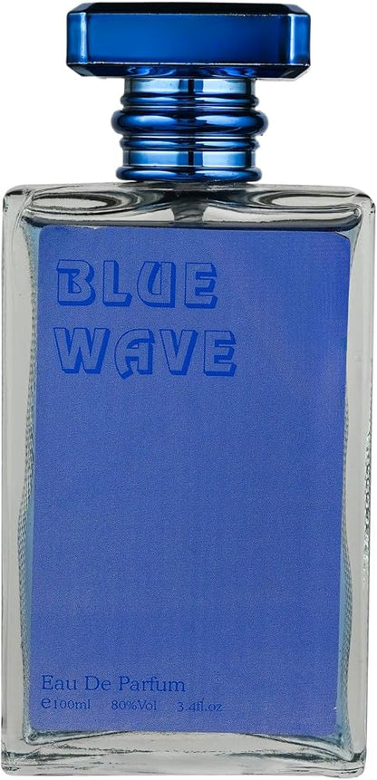 IKA Blue Wave EDP For Men - 100ml | Aquatic Scent Inspired by Ocean Breeze