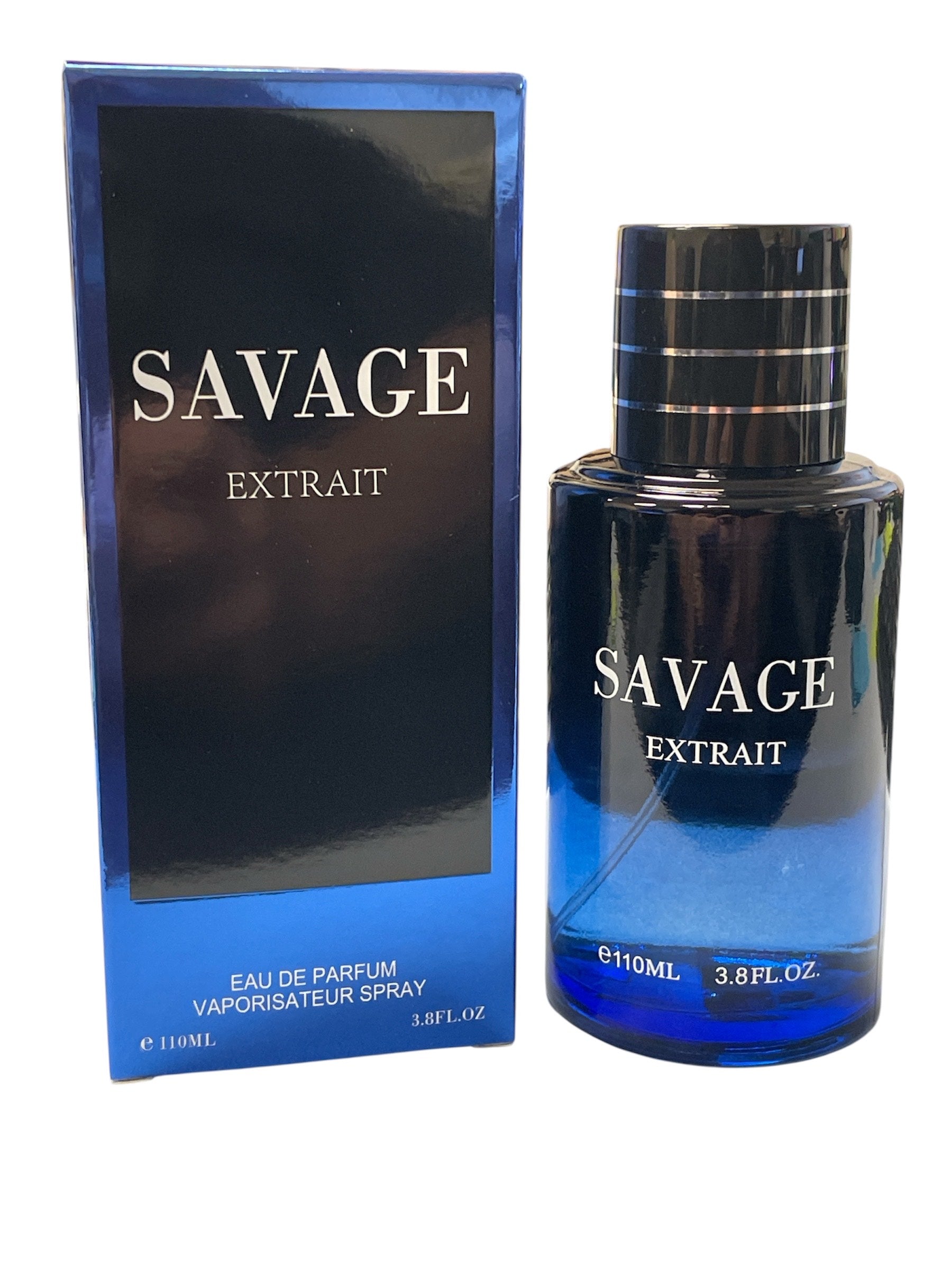 Savage Extrait Cologne for Men - 3.8oz LARGE Bottle - Men's Fragrance - Inspired by Sauvage