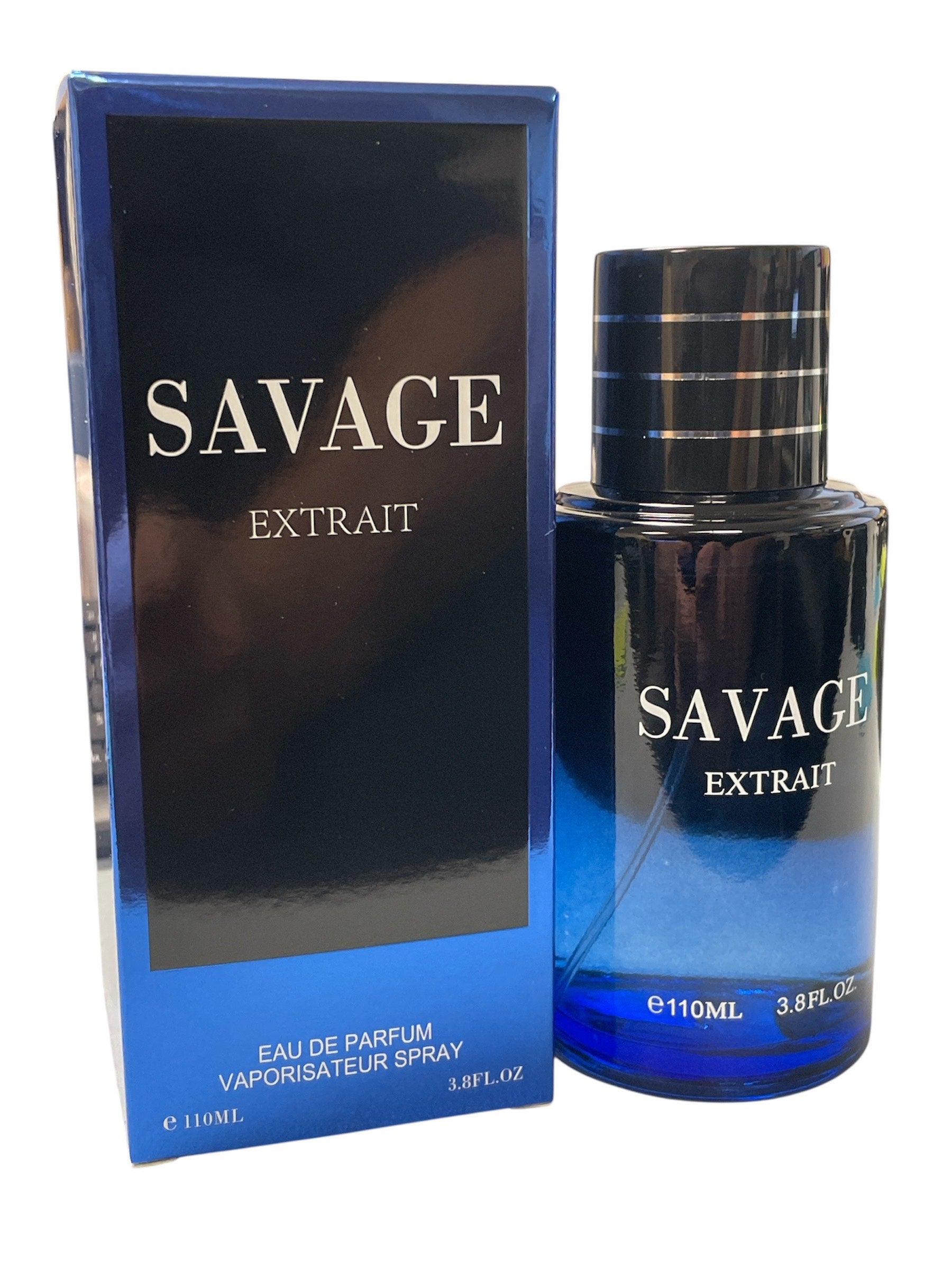 Savage Extrait Cologne for Men - 3.8oz LARGE Bottle - Men's Fragrance - Inspired by Sauvage