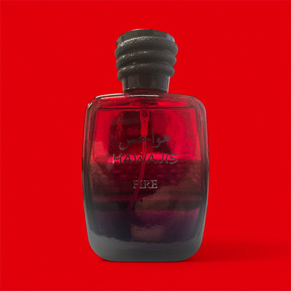 HAWAJIS FIRE EDP Cologne Perfume 100ml EDP Intense Spicy Amber Saffron Unisex Fragrance