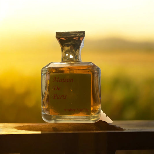 MAISON DE PARIS AMBER VANILLA COLOGNE PERFUME - 3.4 OZ - UNISEX FRAGRANCE