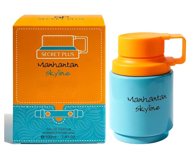 Manhattan Skyline Men's Cologne 3.4 Fl. Oz Eau De Parfum, Fresh Lavender, Coconut