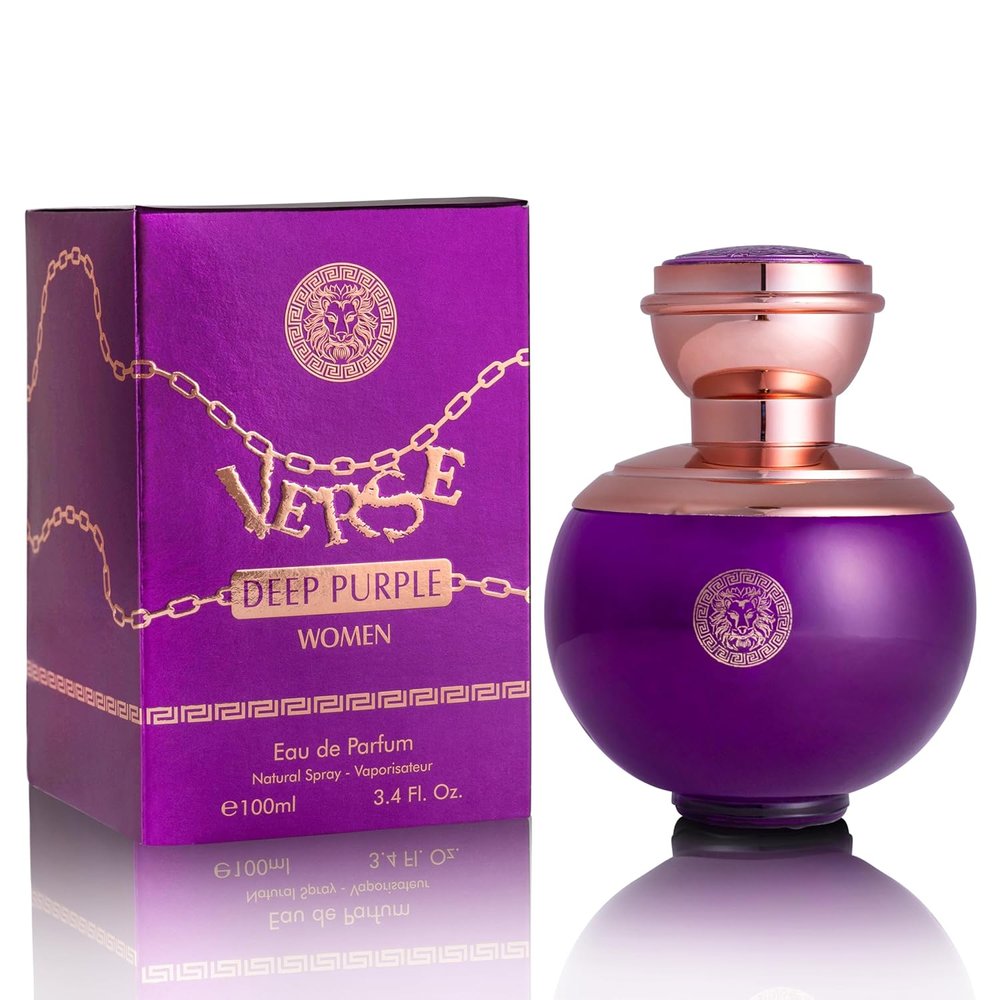 Verse Deep Purple for Women 3.4 Oz EDP Inspired by Versace's Dylan image 0
