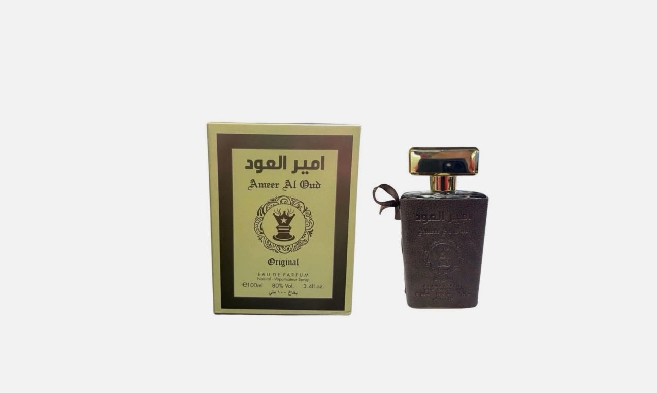 Ameer Al Oud Eau de Parfum 100ml (3.4 fl oz) – Men's Long Lasting Arabian Fragrance