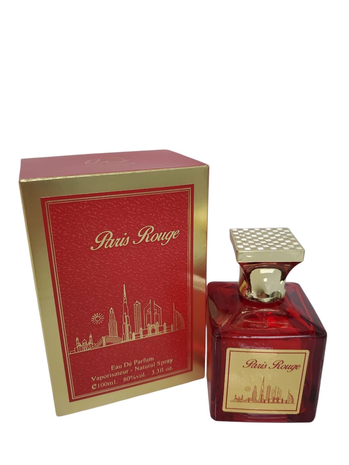 Paris Rouge Unisex Cologne Perfume 3.4oz - Inspired by Rouge 540