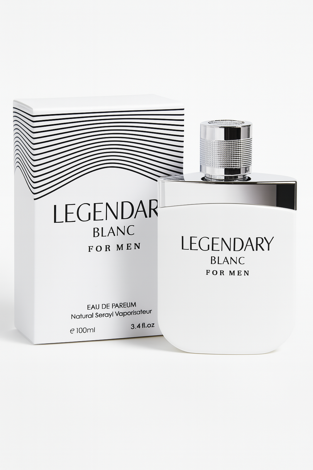 Legendary Blank For Men - 3.4oz - Inspired by Mont Blanc's Legend Spirit