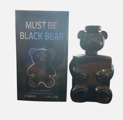 Must Be Black Bear Cologne 3.4oz Inspired By Moschino Toy Boy image 0