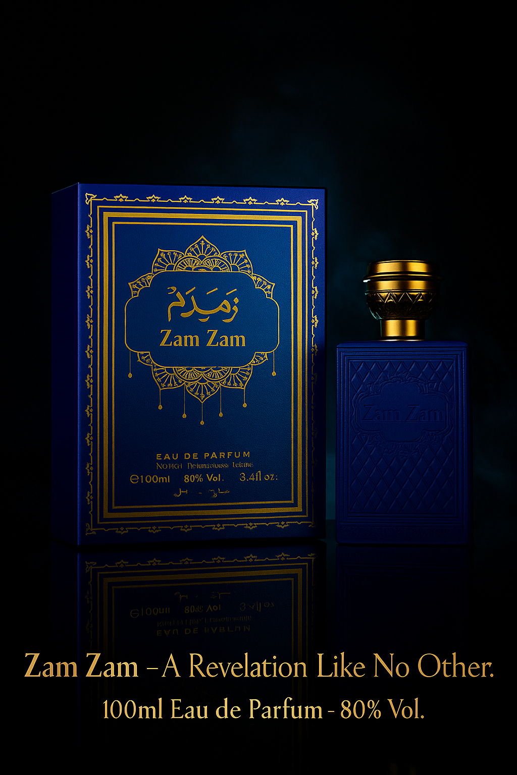AL SHEIKH COLLECTION ZAM ZAM COLOGNE 3.4 OZ image 0